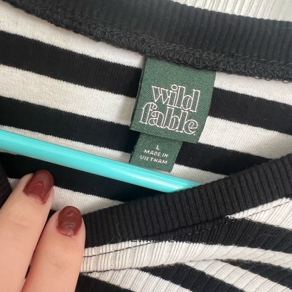 Wild Fable Long sleeve Striped top - Picture 3 of 3
